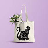 All in one Tote Bag - One cat short of Crazy Tote