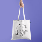 All in one Tote Bag - Lively Feline Tote