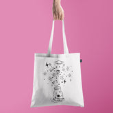 All in one Tote Bag - Mason Jar Space Tote