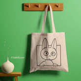 All in one Tote Bag - Rabbit out of the box Tote