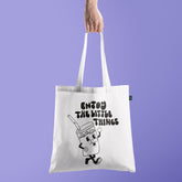 All in one Tote Bag - Enjoy the little things Tote