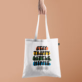 All in one Tote Bag - Stay Trippy little Hippie Tote