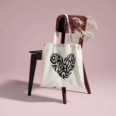 All in one Tote Bag - Hypno Heart Tote