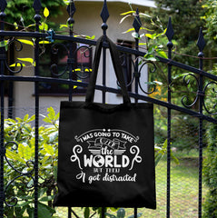 All in one Tote Bag - I got Distracted Tote