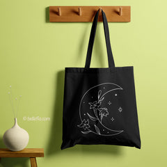 All in one Tote Bag - Moon Bloom Tote