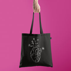All in one Tote Bag - Blooming Heart Tote
