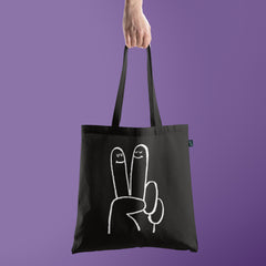 All in one Tote Bag - Finger Friend Tote