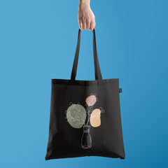 All in one Tote Bag - Flower Vase Minimal Tote