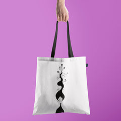 All in one Tote Bag - Hair Blossom Tote