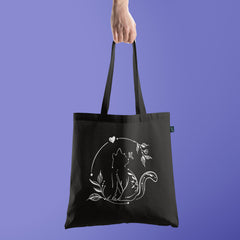 All in one Tote Bag - Lively Feline Tote