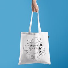 All in one Tote Bag - My Good Cat  Tote