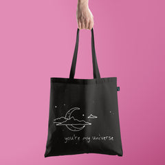 All in one Tote Bag - You are my Universe Tote