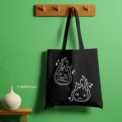 All in one Tote Bag - Fire drops Tote