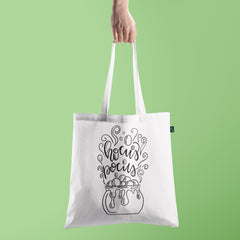 All in one Tote Bag - Hocus Pocus hoo Tote