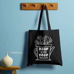 All in one Tote Bag - Keep Going Keep Growing Tote