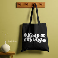 All in one Tote Bag - Keep on Smiling Tote