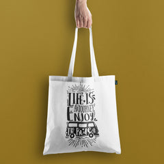 All in one Tote Bag - Enjoy Life's Journey
