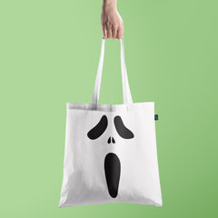 All in one Tote Bag - Spooky Face Tote