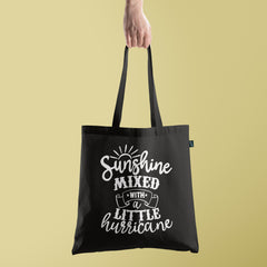 All in one Tote Bag - Sunshine mixed with a little hurricane Tote