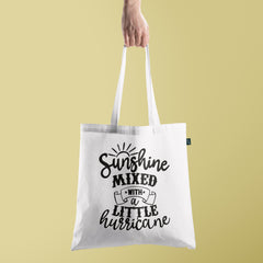 All in one Tote Bag - Sunshine mixed with a little hurricane Tote